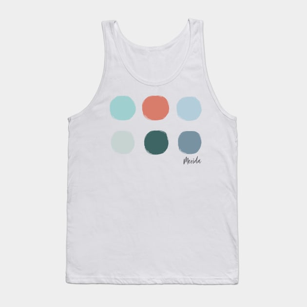 Color Palette 18 Tank Top by littlemoondance